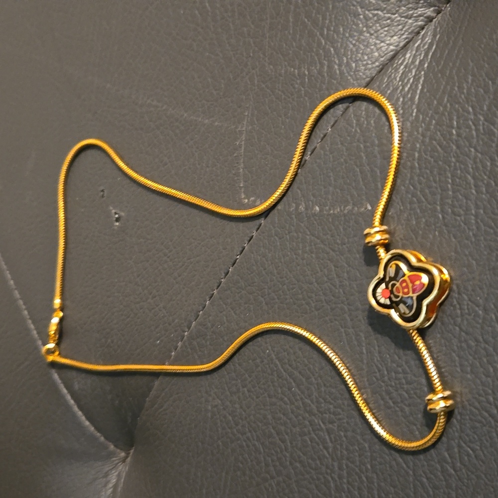 Gold necklace
